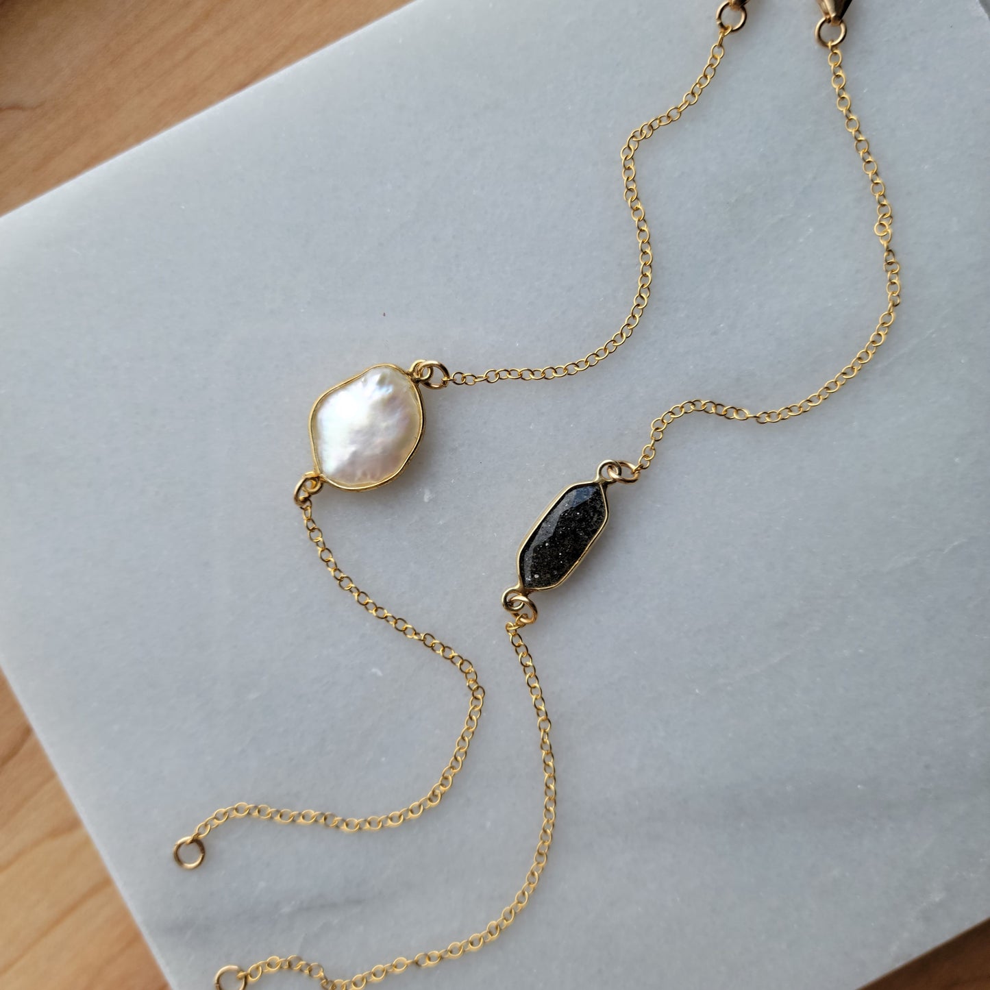 Gold Vermeil Gem Bracelets