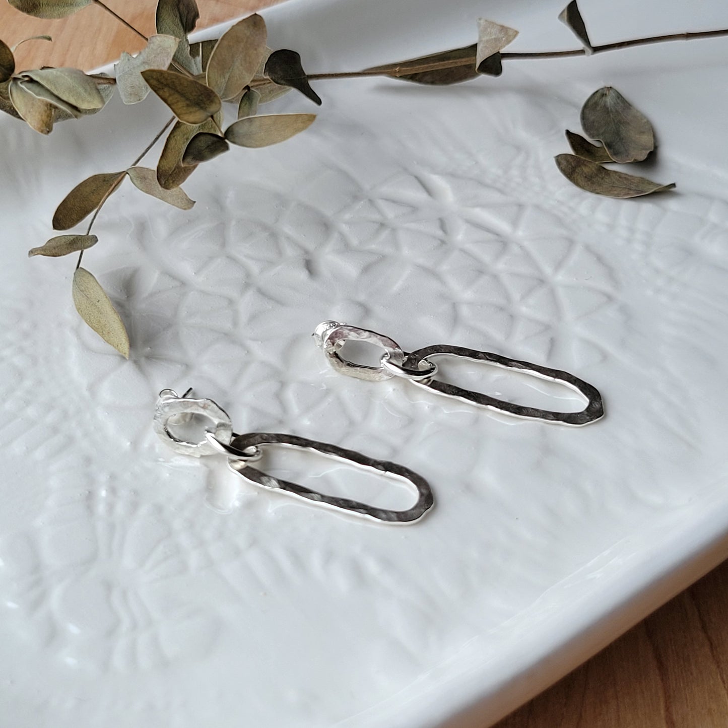 Anchor Drop Earrings