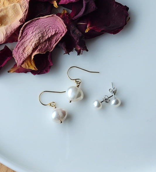 Pearl Drop Earrings