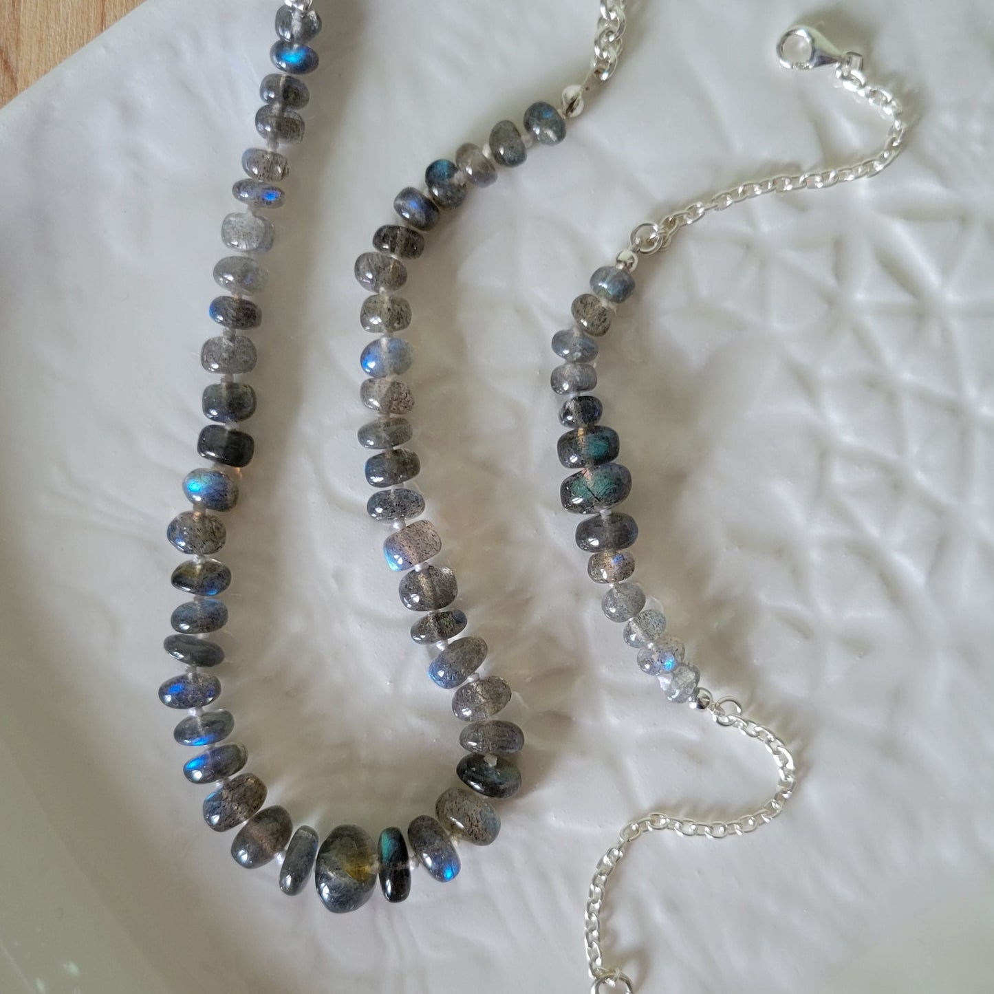 Graduated Labradorite Necklace