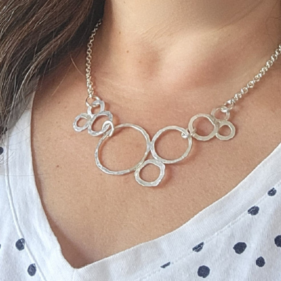 Multi Cirque Necklace -Medium