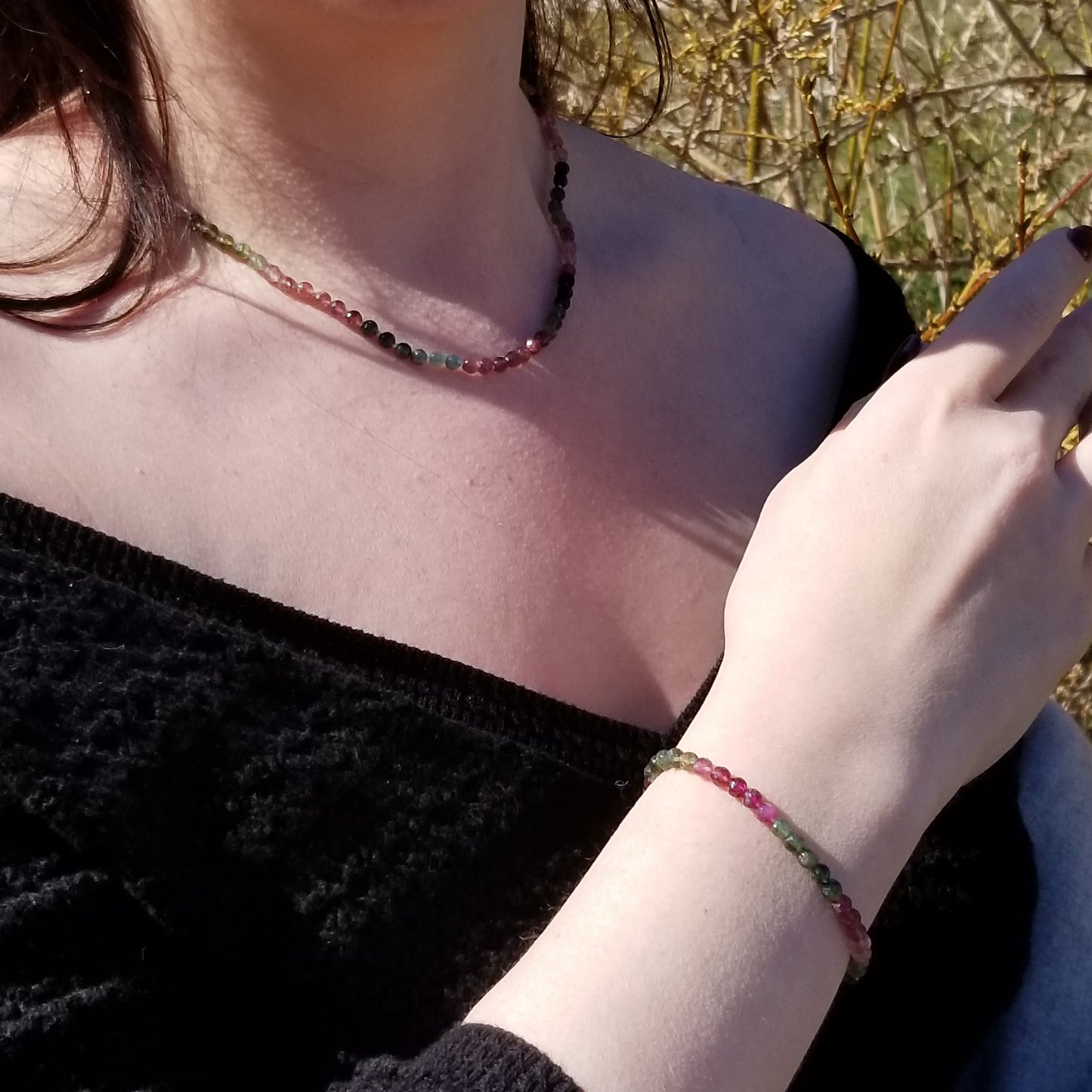 Multi-coloured Tourmaline Necklace