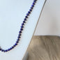 Lapis Lazuli Faceted Bead Necklace