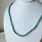 Turquoise Faceted Gem Necklace