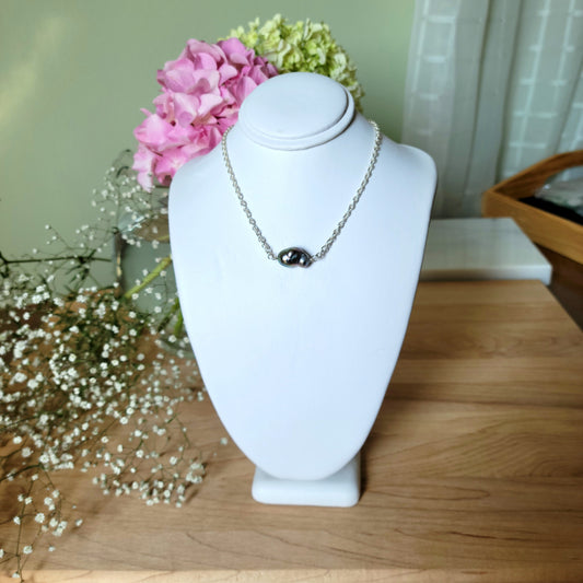Edison Pearl Solitaire Necklace